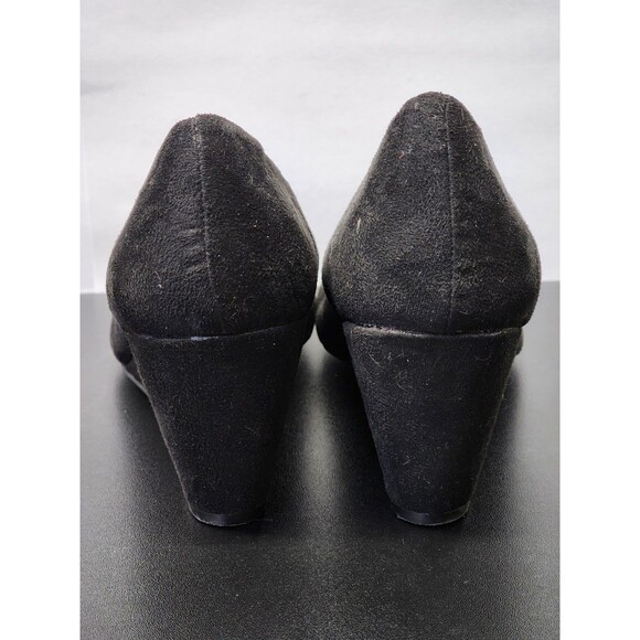 CL BY laundry Women’s Wedge Pump Size 9m Black. Casual. - Picture 4 of 8